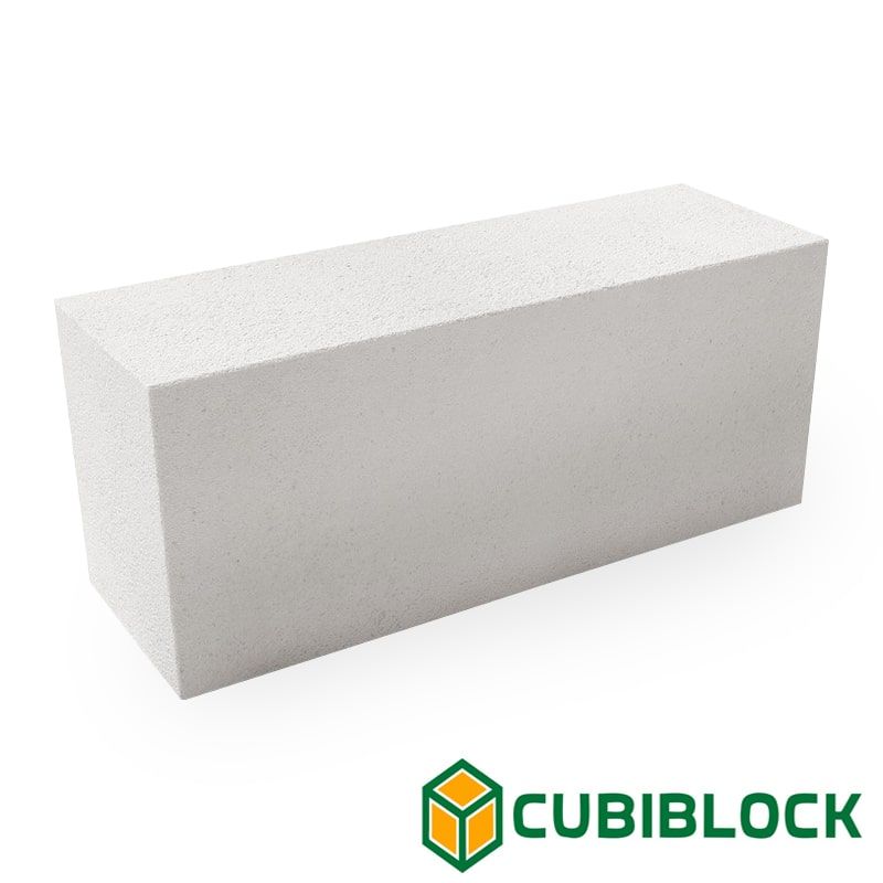 Газобетонный блок стеновой Cubi Block D500 625х400х250 B3.5